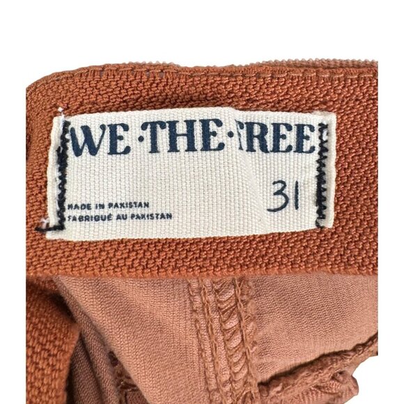 We The Free Penny Pull-On Flare Jeans Brown 90s sz 31 - Picture 2 of 10